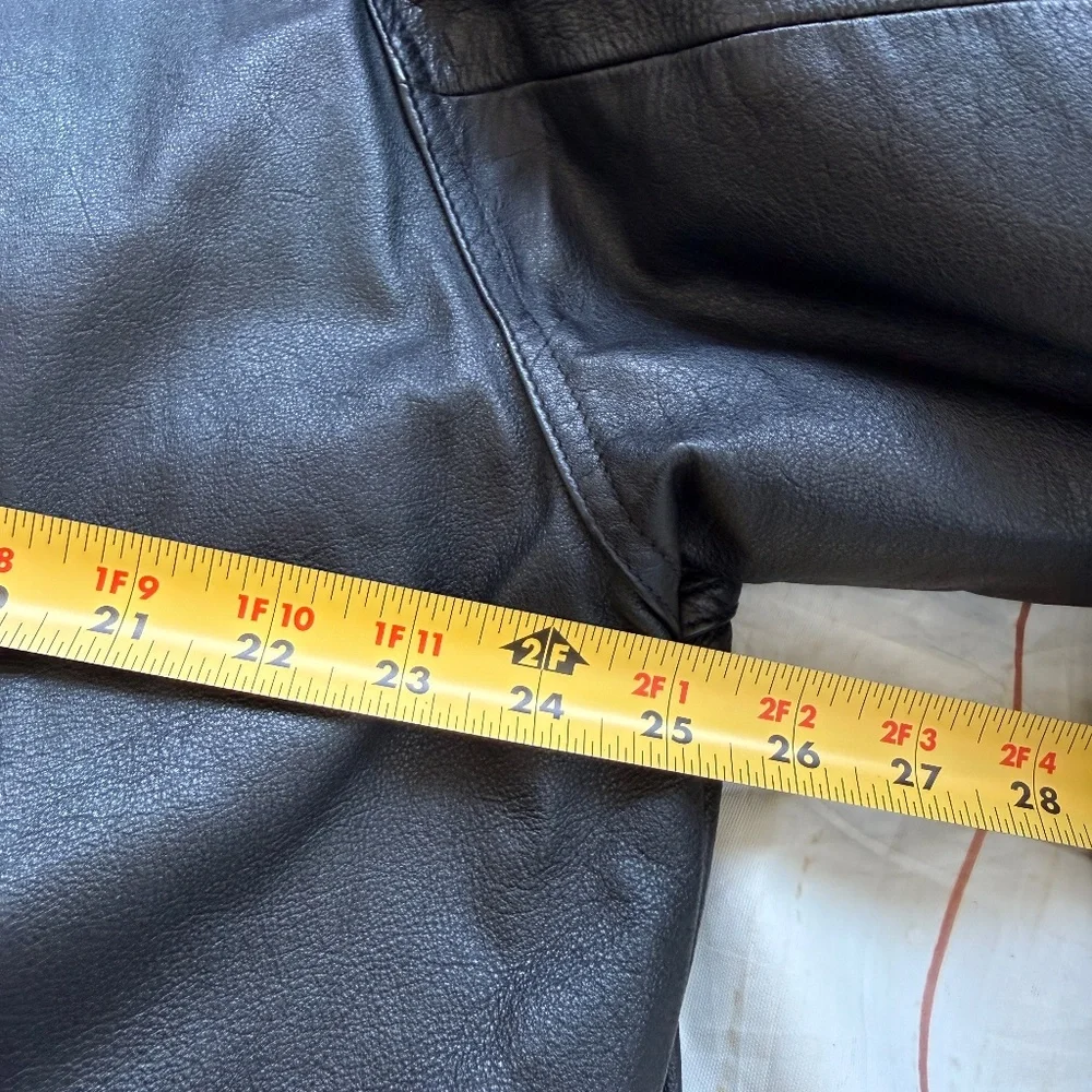 Vintage J Elkins by‎ Alamo Uomo | Leather Flight Jacket - Picture 4 of 9